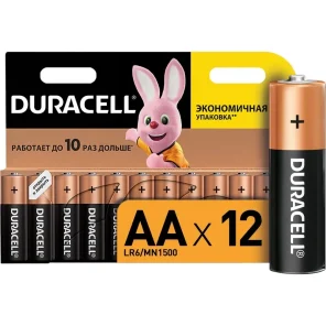 Батарейки пальчиковые Duracell 12 шт