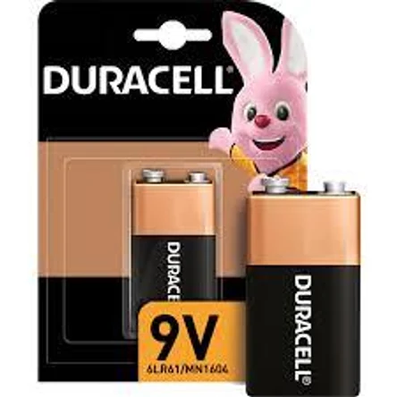 Батарейки крона Duracell 9V (1 шт.)