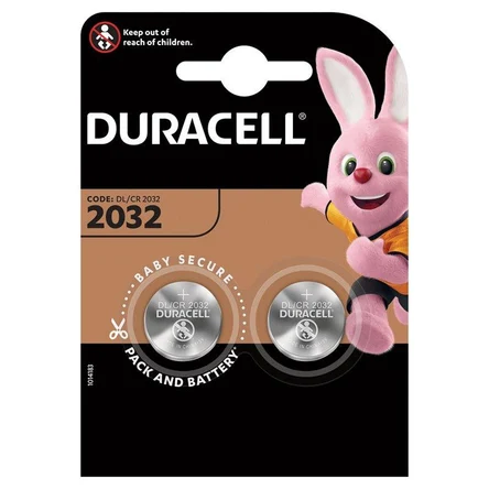 Батарейки CR2032 круглые Duracell 9V (2 шт.)